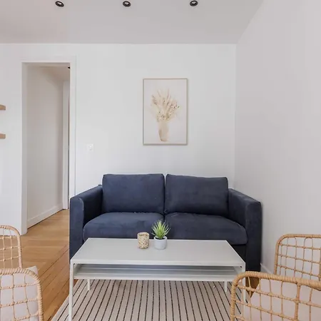 Appt Cosy Proche Buttes Chaumont - Mobility Lease Apartmán